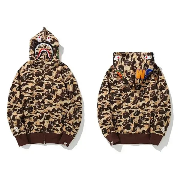 A BATHING APE Shorts Shark Face Camouflage product detail image 16