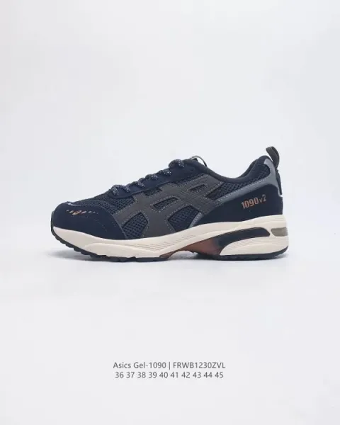 Asics Gel-1090 Silver Red Black Running Shoes - 18