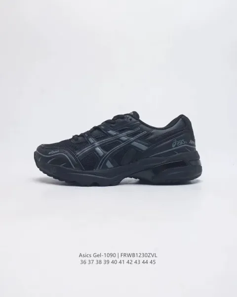 Asics Gel-1090 Silver Red Black Running Shoes - 24
