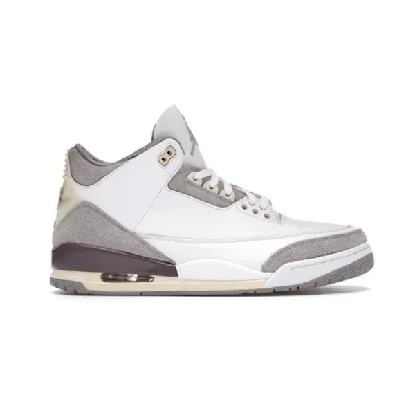 Air Jordan 3 Retro 'Court Purple' Basketball Shoes - 23