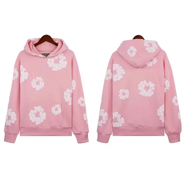 Unbranded Hoodies & Sweatshirts Floral Print Pullover Hoodie product detail image 28