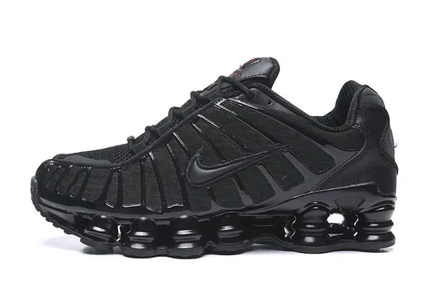 Nike Shox R4 x Supreme White/Navy/Orange Sneakers - 11