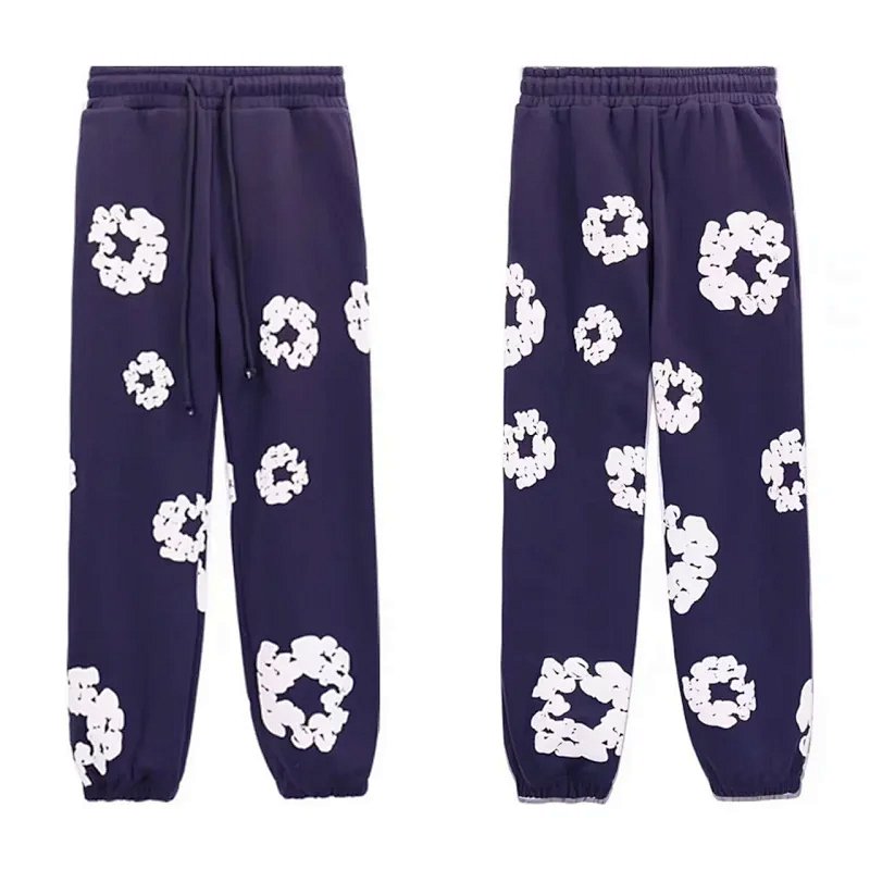Design Floral Print Jogger Sweatpants Black product detail 39 in Litbuy spreadsheet finds