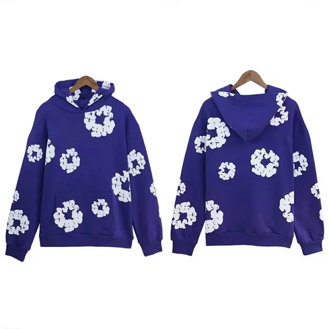 Unbranded Hoodies & Sweatshirts Floral Print Pullover Hoodie product detail image 25