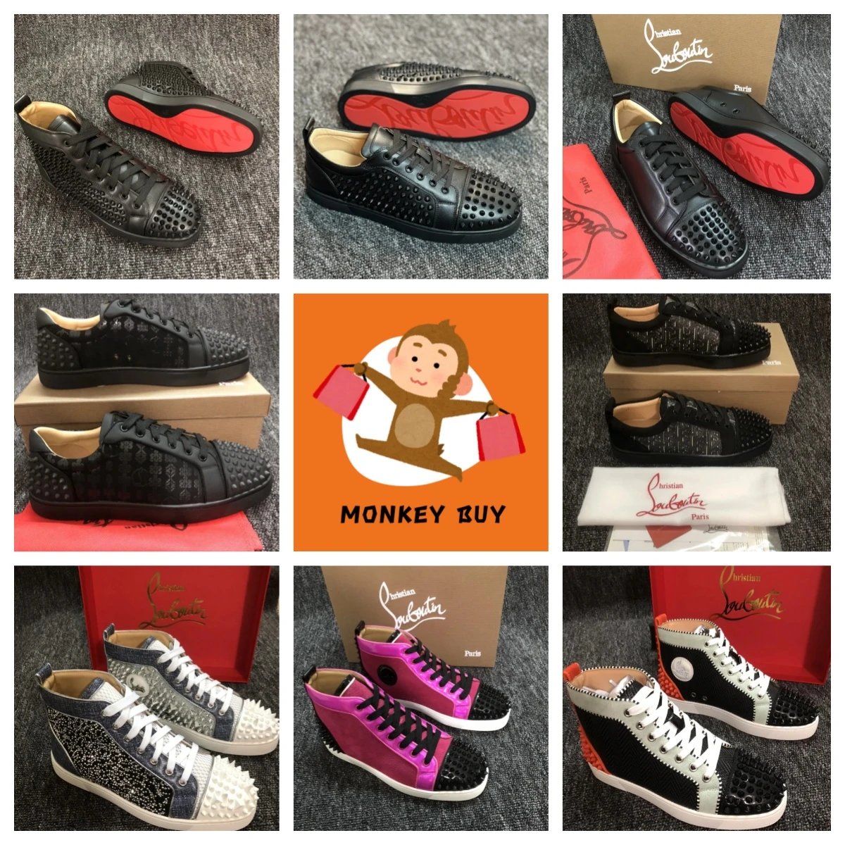 Christian Louboutin Spikes Sne