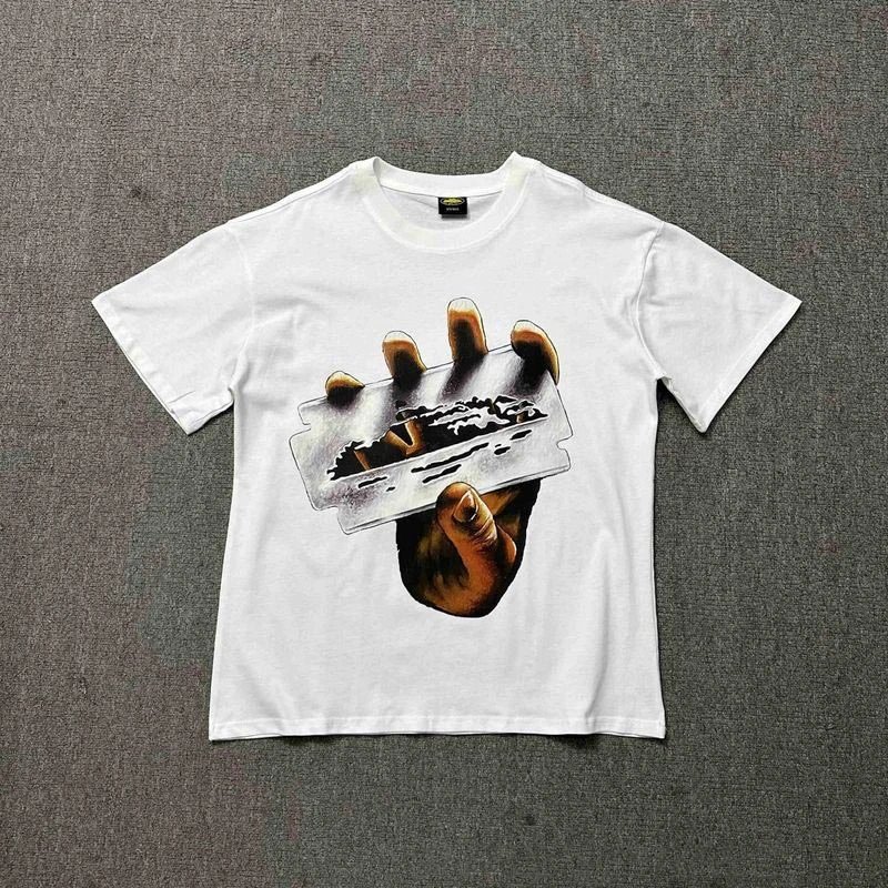 Imposter London Oval Logo White T-Shirt - 11
