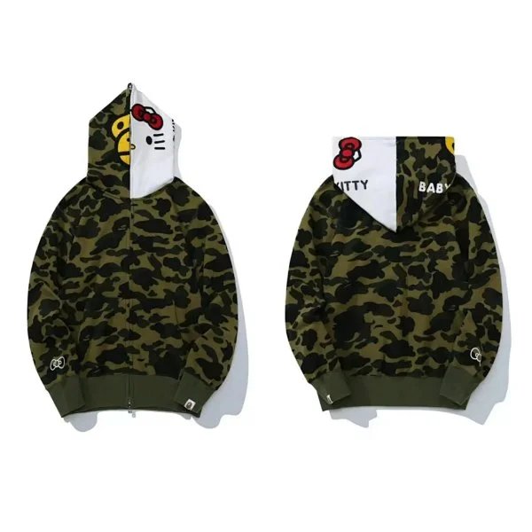 A Bathing Ape Shark Camo Shorts Blue - 24