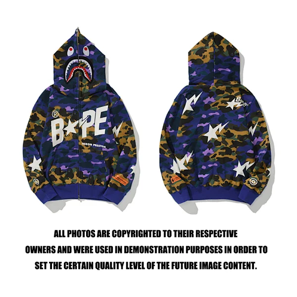 A BATHING APE Shorts Shark Face Camouflage product detail image 38