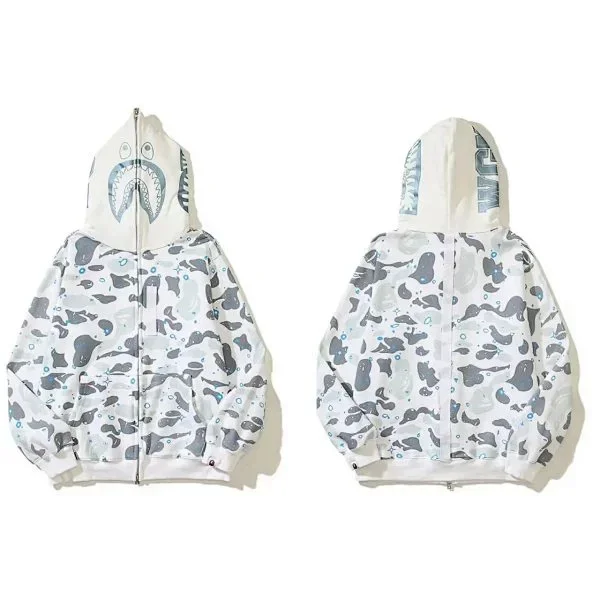 A BATHING APE Shorts Shark Face Camouflage product detail image 22