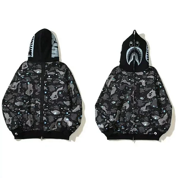 A BATHING APE Shorts Shark Face Camouflage product detail image 21