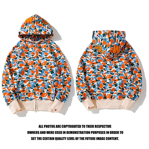 A BATHING APE Shorts Shark Face Camouflage product detail image 11