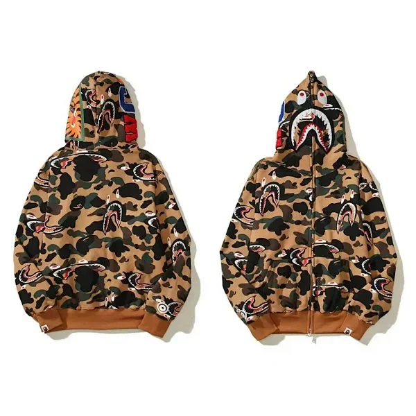 A BATHING APE Shorts Shark Face Camouflage product detail image 20