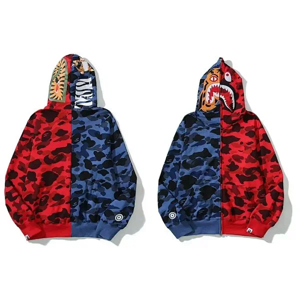 A BATHING APE Shorts Shark Face Camouflage product detail image 27