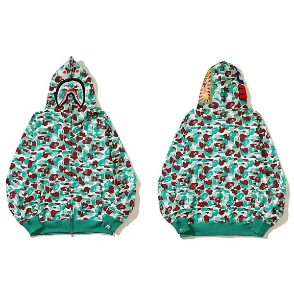 A BATHING APE Shorts Shark Face Camouflage product detail image 15