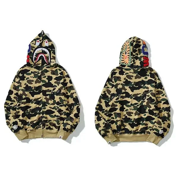 A BATHING APE Shorts Shark Face Camouflage product detail image 25
