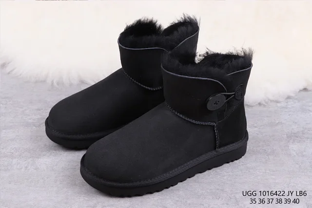 UGG Slippers Suede Slip-On with Braided Trim and Shearling Lining product detail image 28