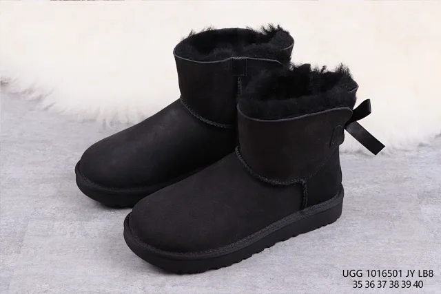 UGG Slippers Suede Slip-On with Braided Trim and Shearling Lining product detail image 33