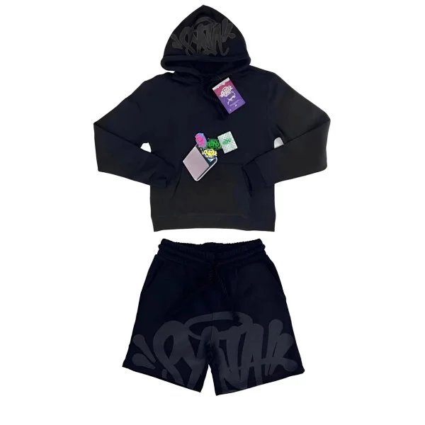 Corteiz 'Og' Graffiti Hoodie and Sweatpants Set Light Blue - 15
