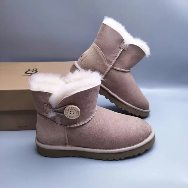 UGG Slippers Suede Slip-On with Braided Trim and Shearling Lining product detail image 23