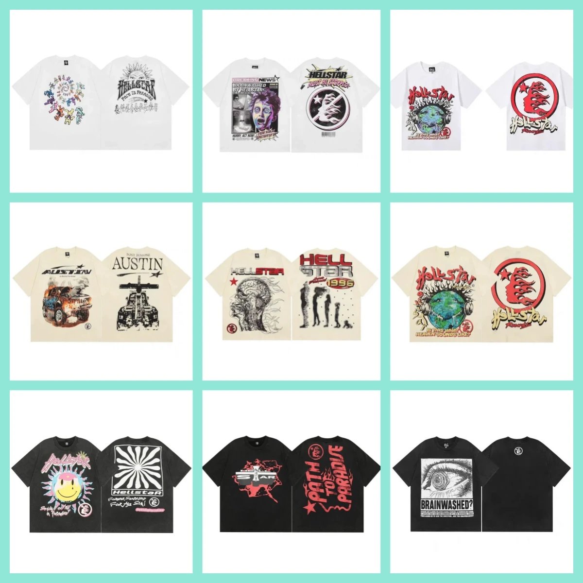 Hellstar Graphic T-Shirts [40 