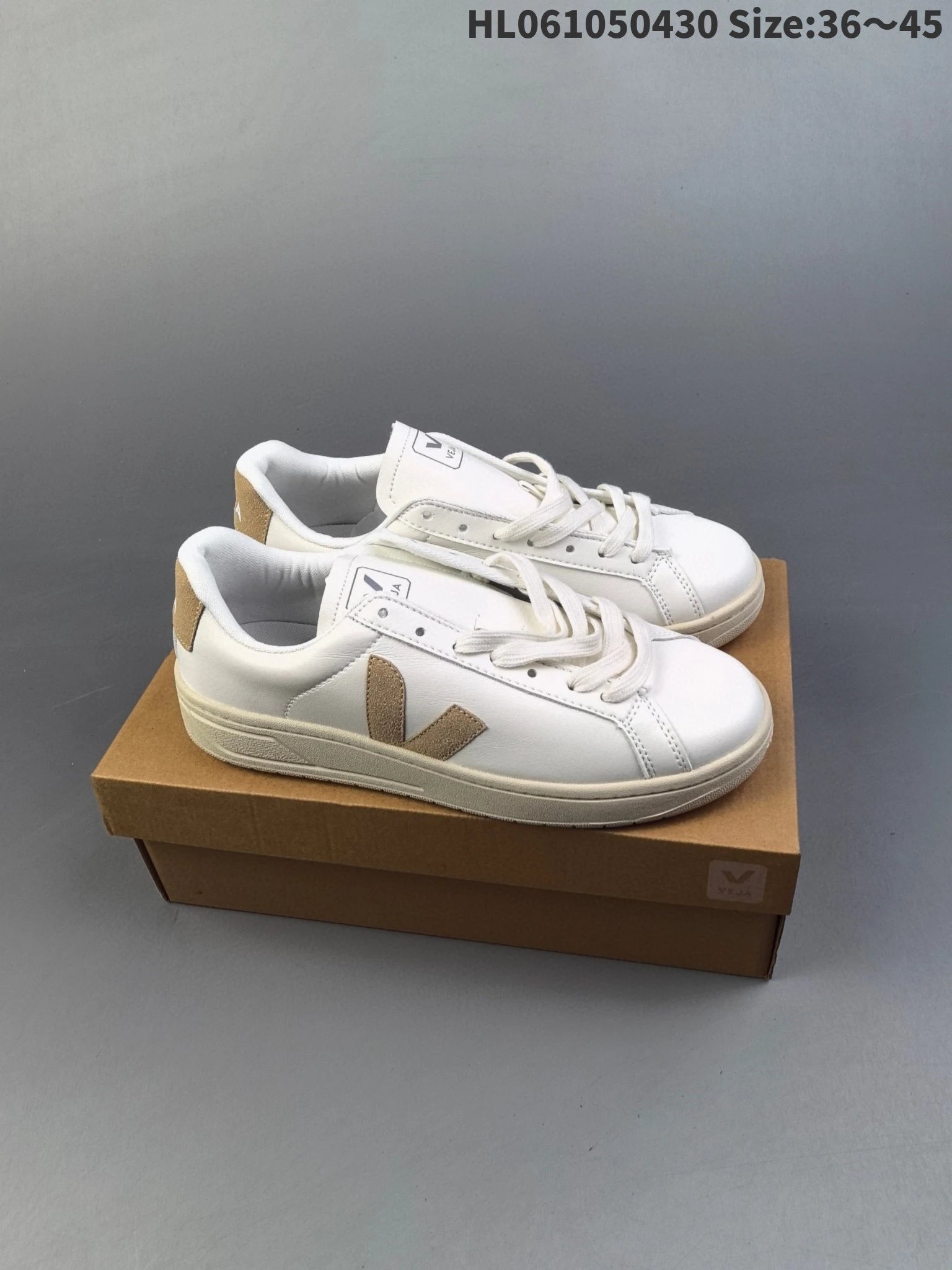 Veja Campo White Perforated Leather Sneakers - 18