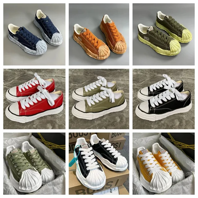 Mimy Blakey Sneakers Low-Top Distressed Canvas product detail image 1