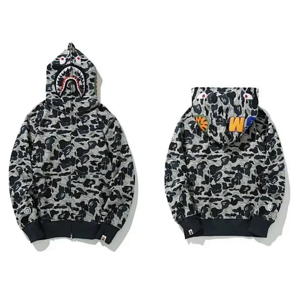 A BATHING APE Shorts Shark Face Camouflage product detail image 17