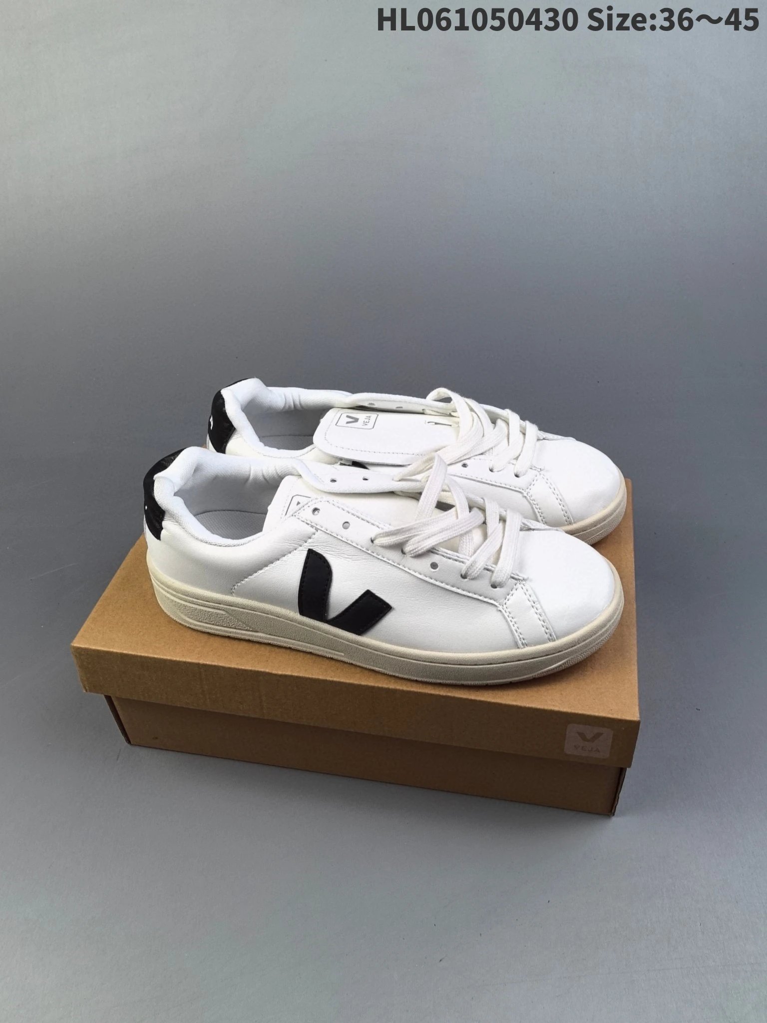 Veja Campo White Perforated Leather Sneakers - 20
