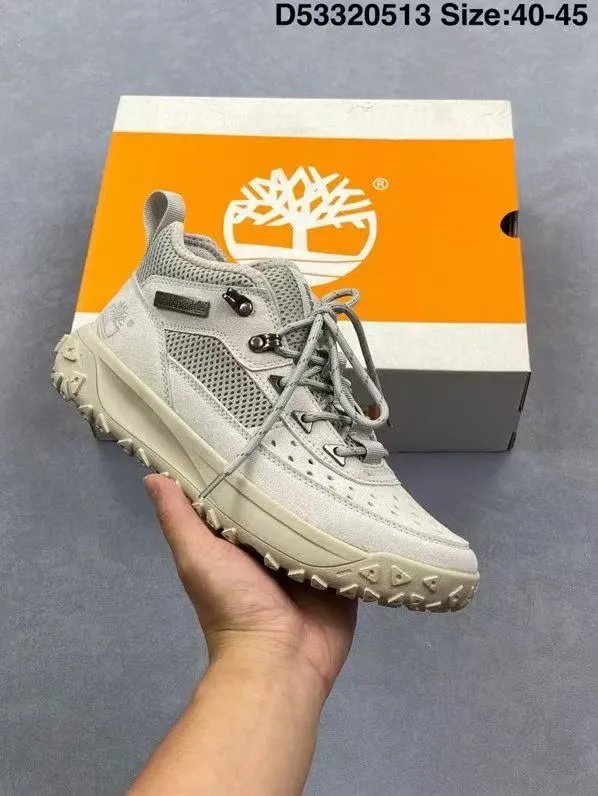 Timberland x Reebok Trailquest Mid Gray Sneakers