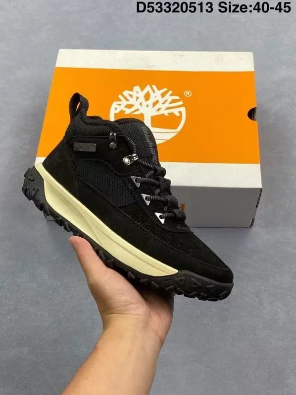 Timberland Mt. Maddsen Waterproof Hiker Black/Beige Boots