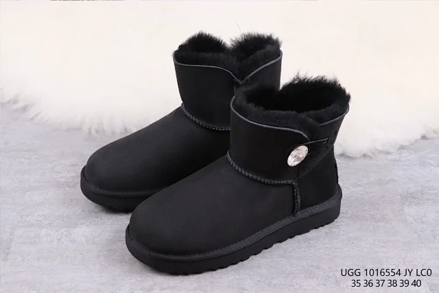 UGG Slippers Suede Slip-On with Braided Trim and Shearling Lining product detail image 38