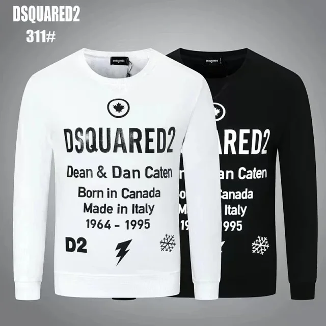 Dsquared2 Hoodies & Sweatshirts Graphic Crewneck Sweatshirt product detail image 11