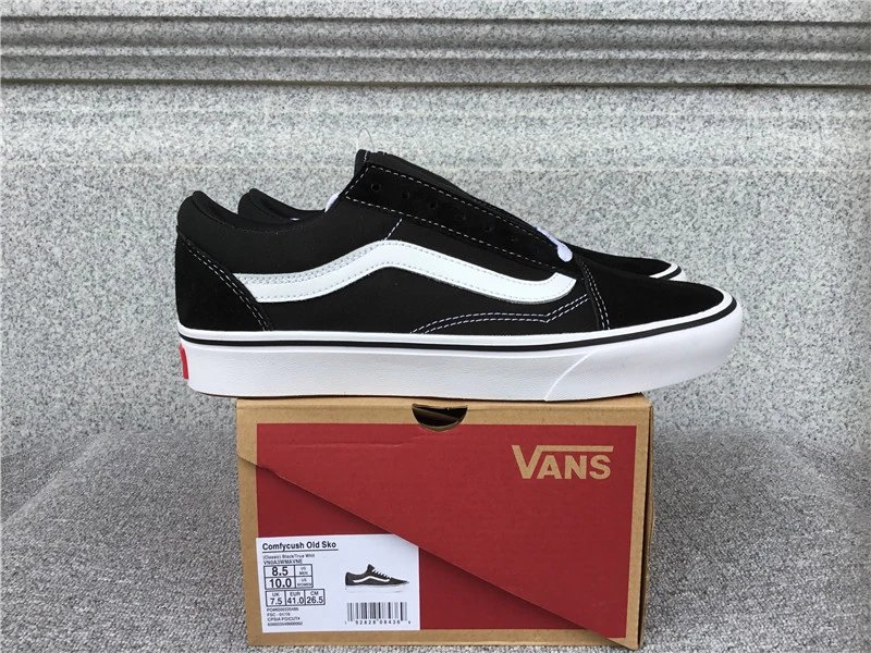 Vans Ward Navy Canvas Slip-On Sneakers - 42