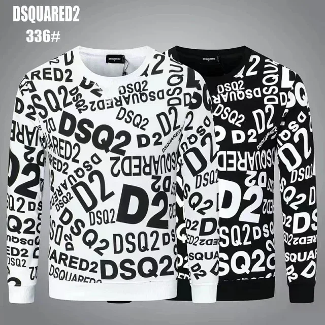 Dsquared2 Hoodies & Sweatshirts Graphic Crewneck Sweatshirt product detail image 12