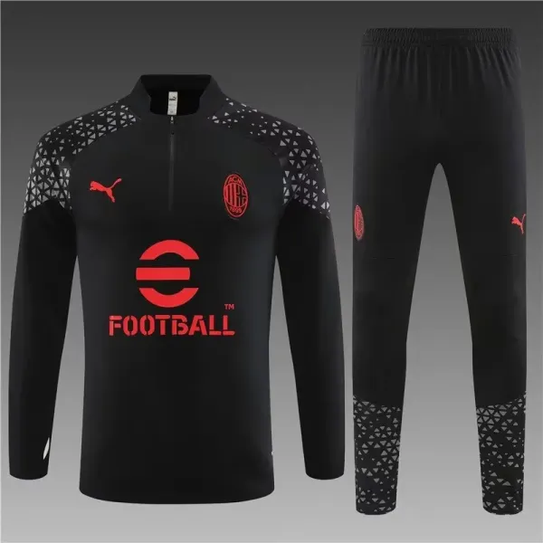 Puma AC Milan Training Set White/Black Tracksuit - 27