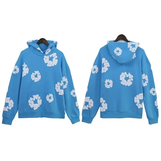 Unbranded Hoodies & Sweatshirts Floral Print Pullover Hoodie product detail image 20