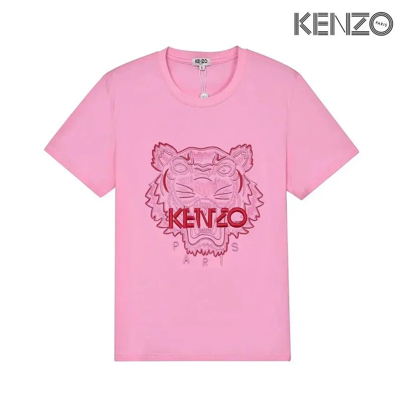 Kenzo Tiger Embroidered Black T-Shirt - 27
