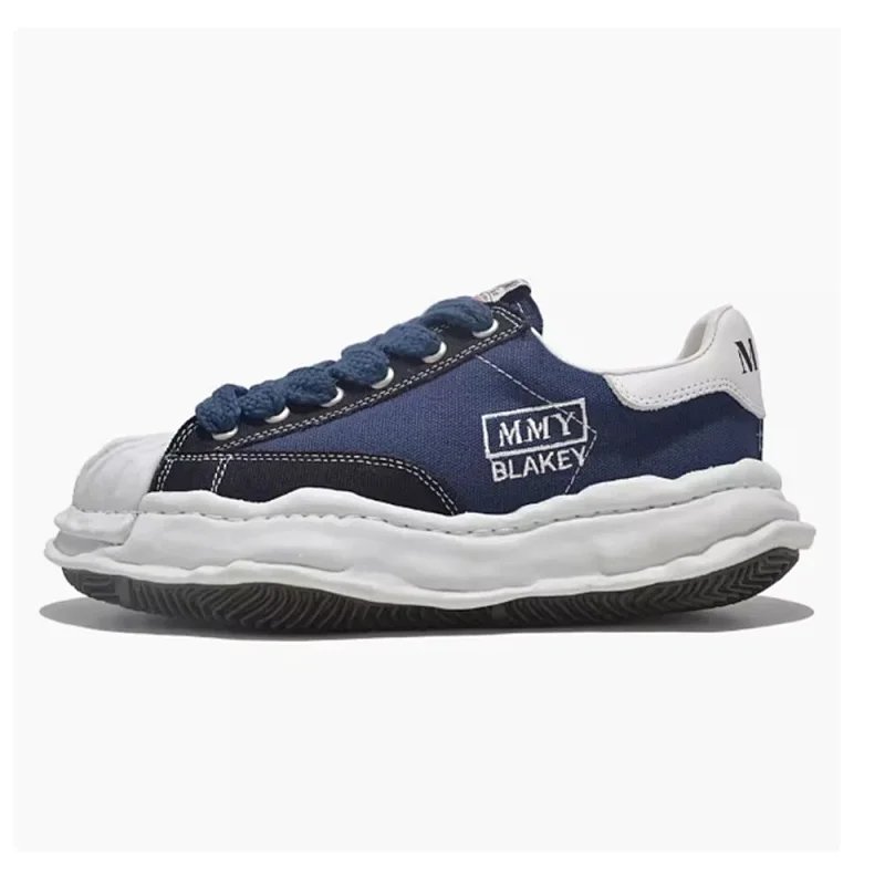 Mimy Blakey Sneakers Low-Top Distressed Canvas image 5