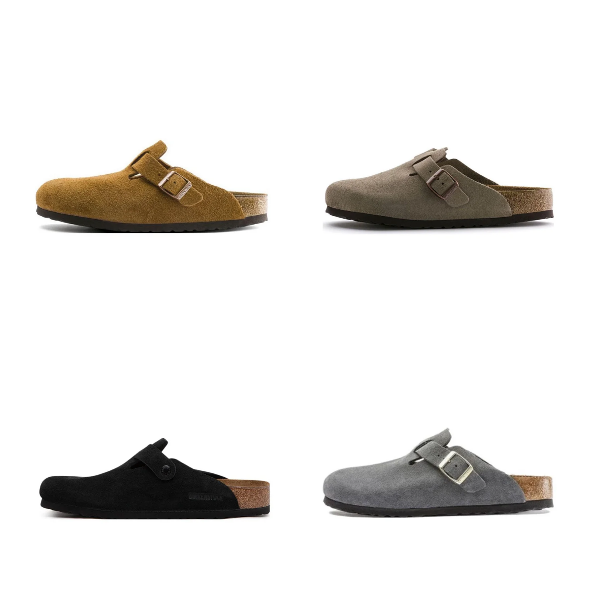 Birkenstock Suede Clog Slides