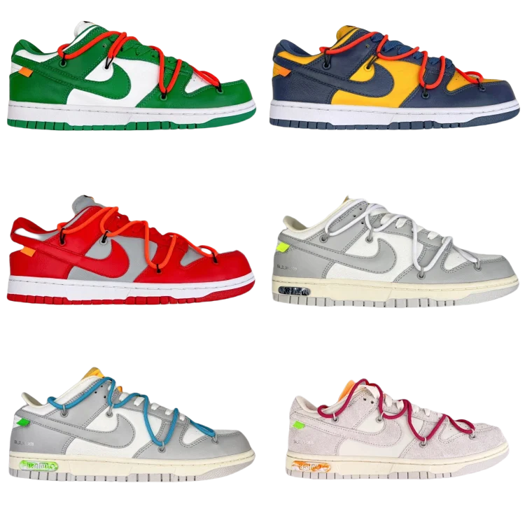 Nike Low-top lace-up sneakers with swoosh detail