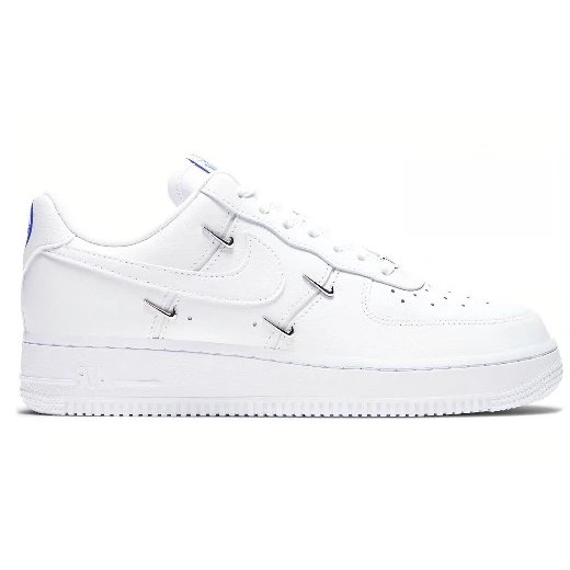 24-AF all white with four silver hooks