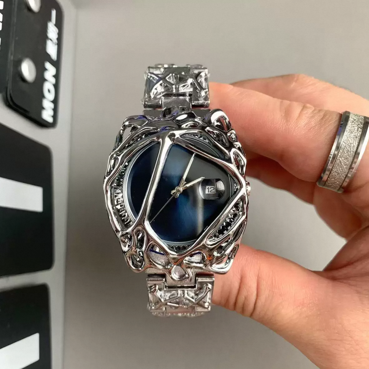 Spider Blue (Silver)