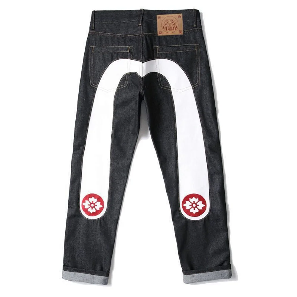 EVISU,Daicock Printed Jeans