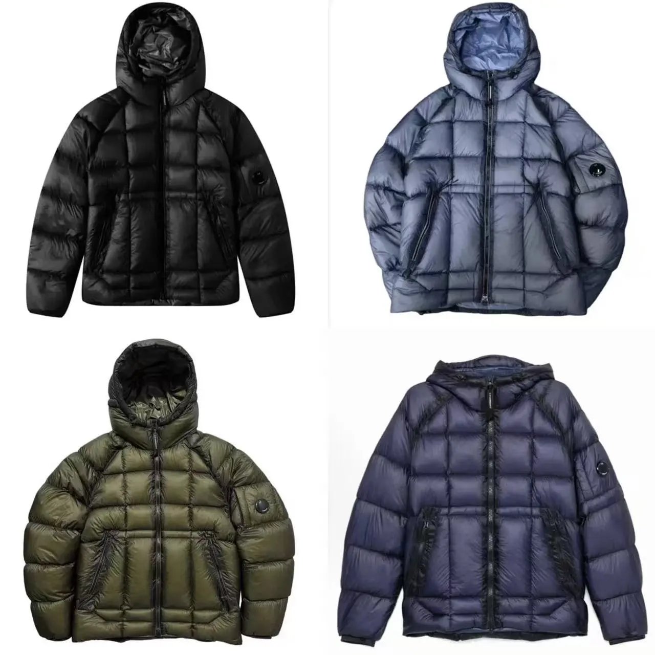 Cotton jacket, autumn and winter trendy brand cotton jacket, thick and warm hooded top - SJT