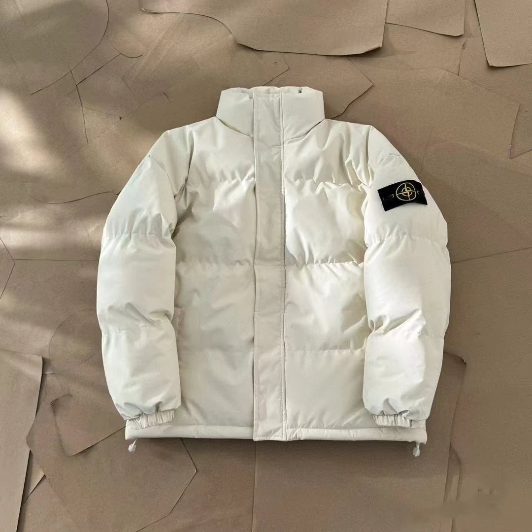 Stone Island Stand-Collar Quilted Down Jacket - rep Stone Island