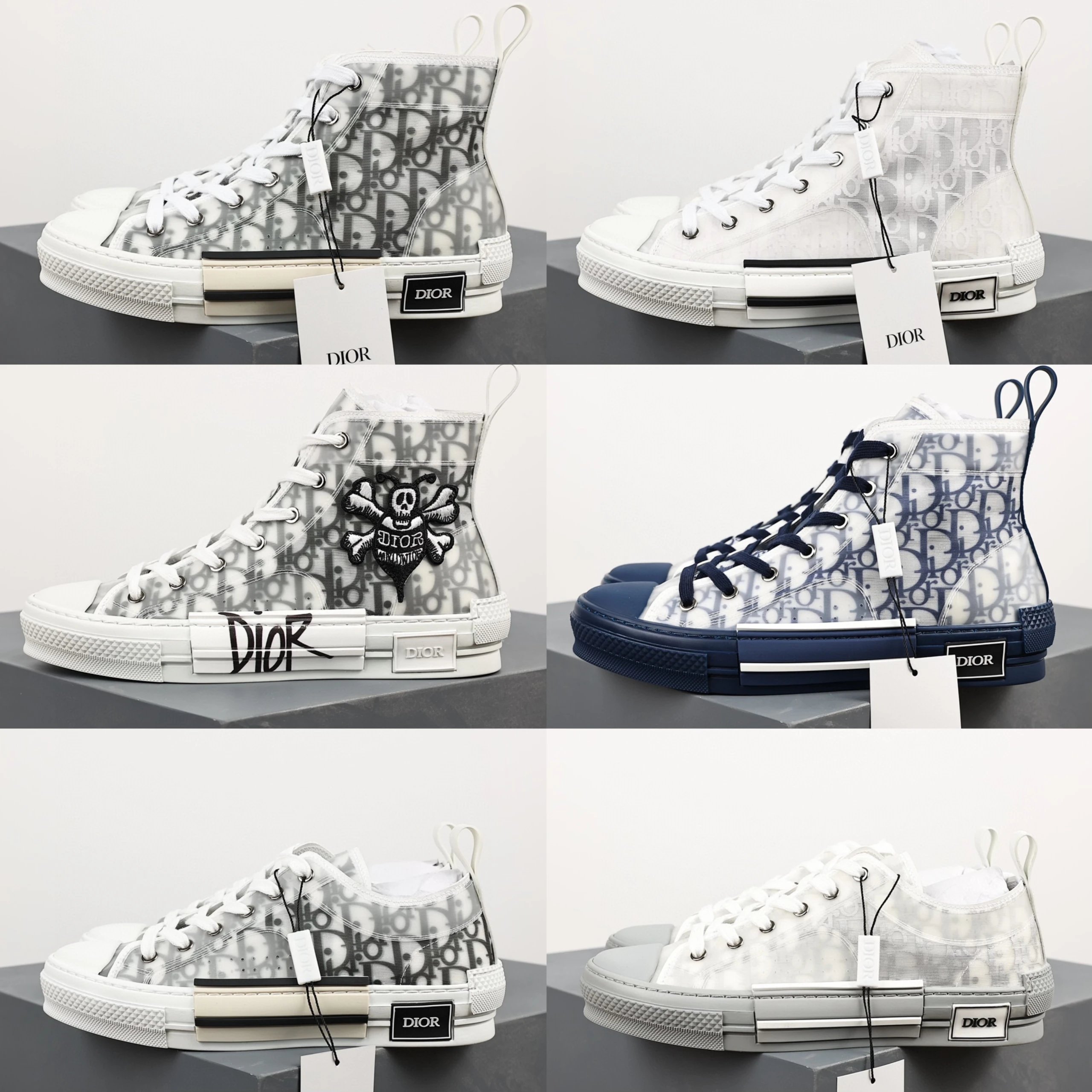 Dior B23 High-Top Sneakers [16