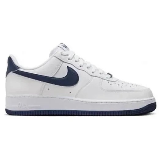 Nike Air Force 1 Low White/Navy Sneakers