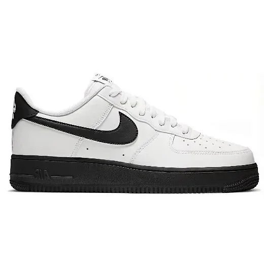 17-AF white all black background