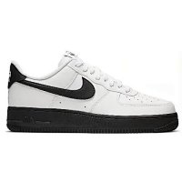 17-AF White with all-black sole