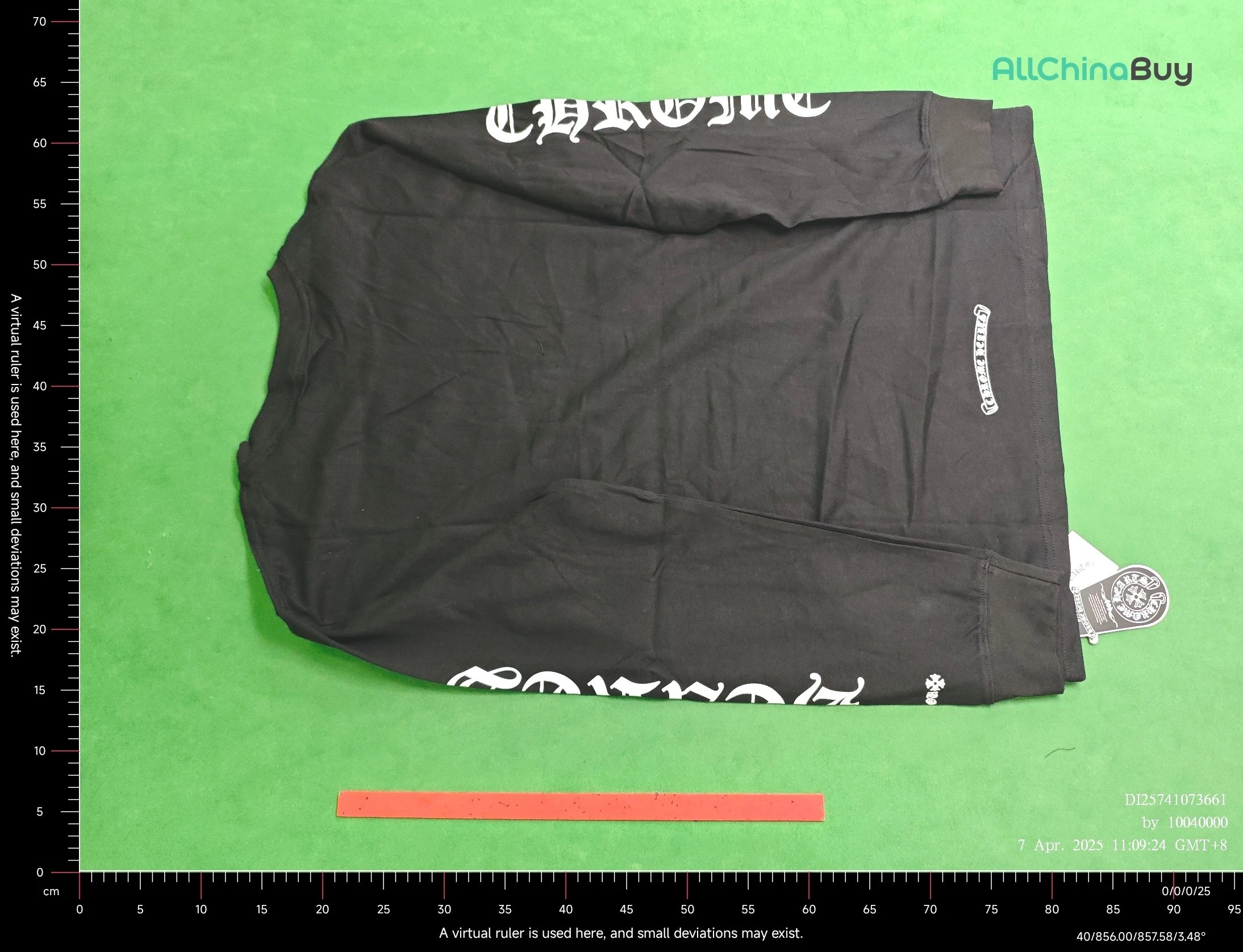 Chrome Hearts Cross Logo Black Crewneck Sweatshirt - 4